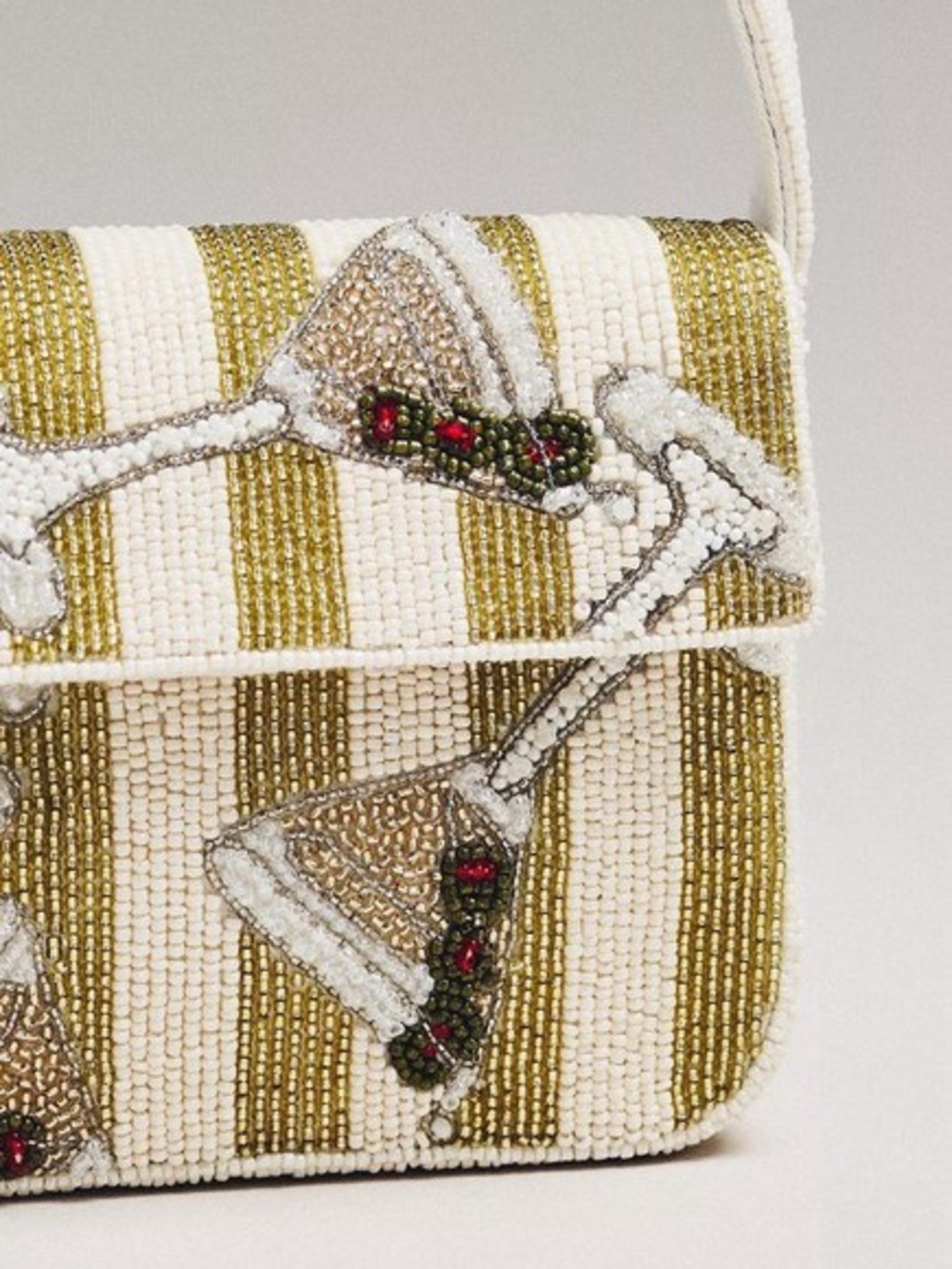 NWOT Anthropologie The Fiona Beaded Bag Food & Drink Edition - Picture 2 of 14